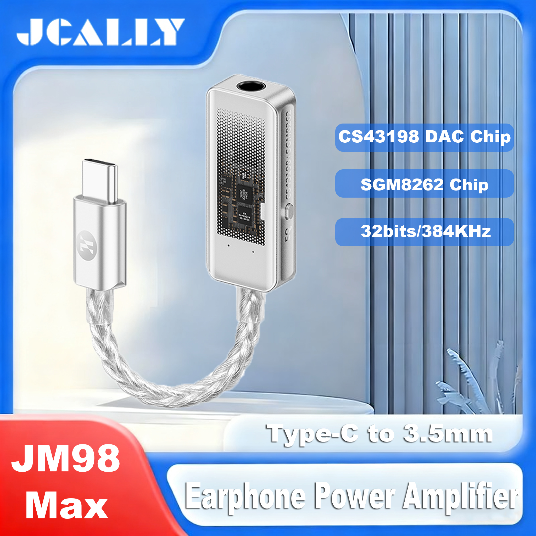 Usb C Earphone - For iPhone Xiaomi Upgraded JCALLY JM98Max