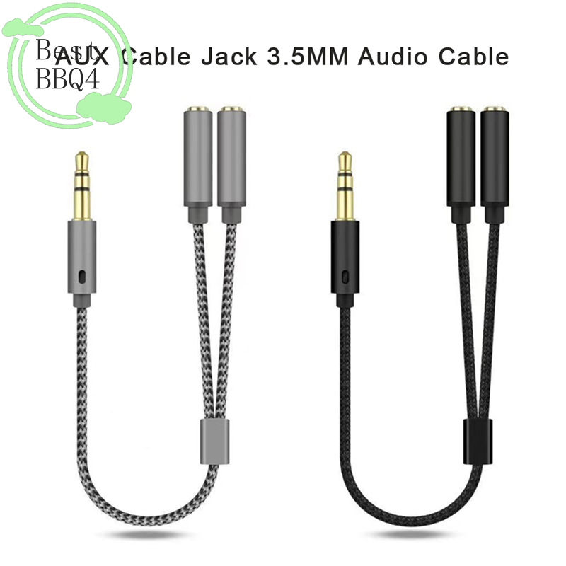 (BBQ4)AUX Cable Jack 3.5MM Aud – Earphone Splitter Jack Bewertung und Preis