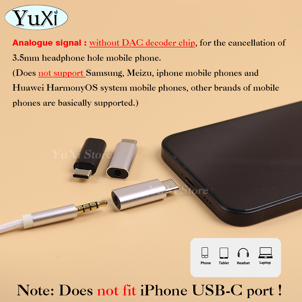 1Pc Type-C to 3.5mm Earphone A – Cable Extension 3.5 Bewertung und Preis