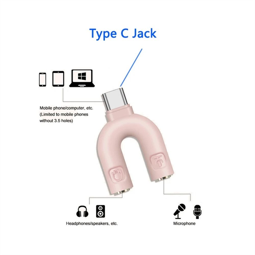 Adapter Microphone  Connector  – Earphone Splitter Jack Bewertung und Preis