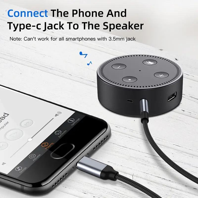 2m High Quality USB Type C to  – Cable Extension 3.5 Bewertung und Preis