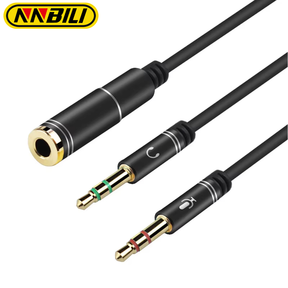 NNBILI Mini Jack 3.5 Microphon – Earphone Splitter Jack Bewertung und Preis
