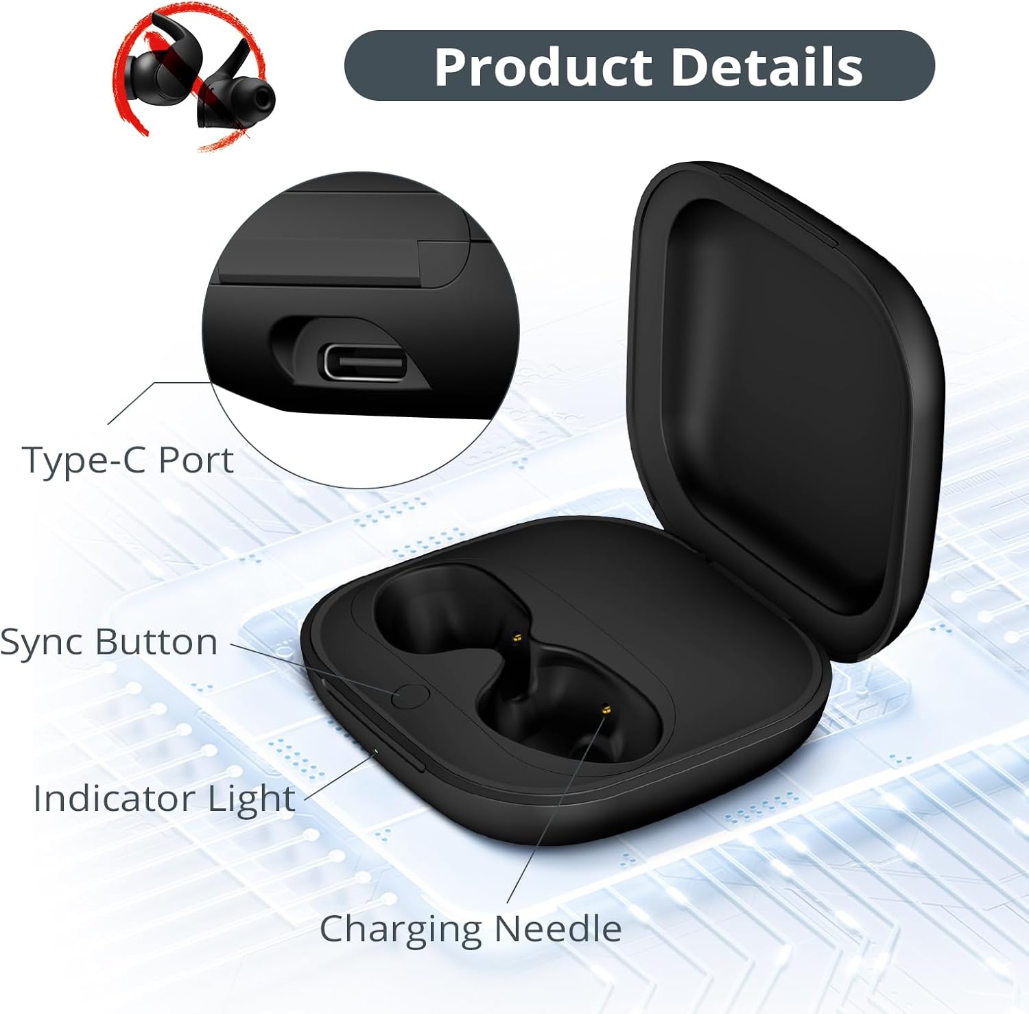 Replacement Charging Case For  – Earbuds Charging Case Bewertung und Preis