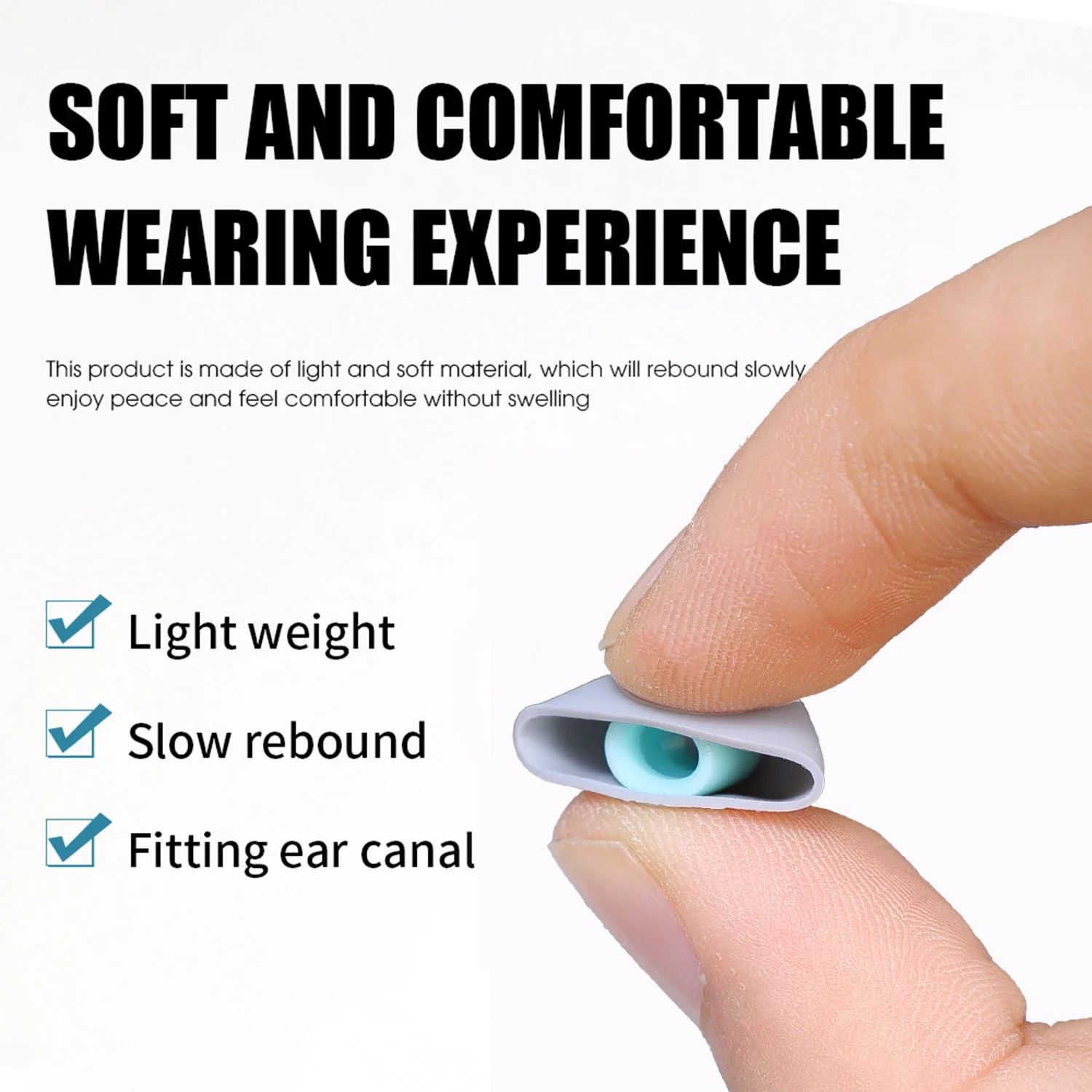 Noise Cancelling Earbuds Soft  – Silicone Ear Tip Replacement Bewertung und Preis