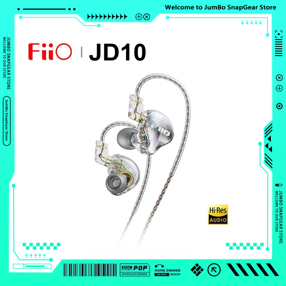 FiiO JD10 3.5mm / Type-C Wired – Audiophile Headphone Wired Bewertung und Preis