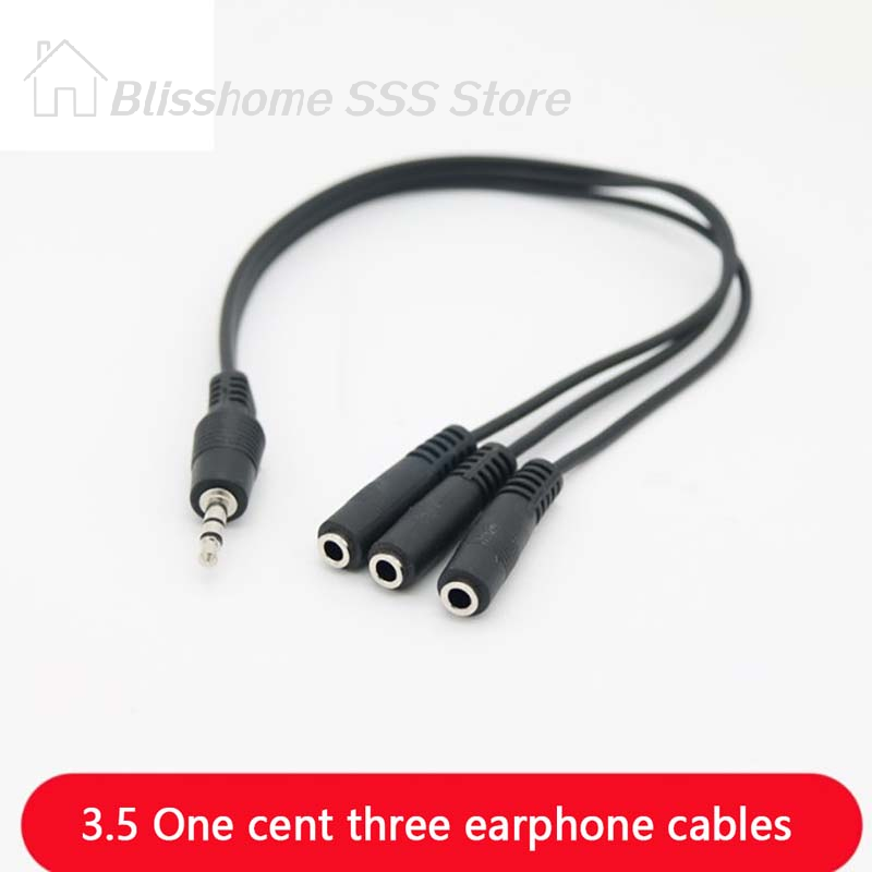 【S】3.5mm 3 Way Port Aux Multi  – Earphone Splitter Jack Bewertung und Preis