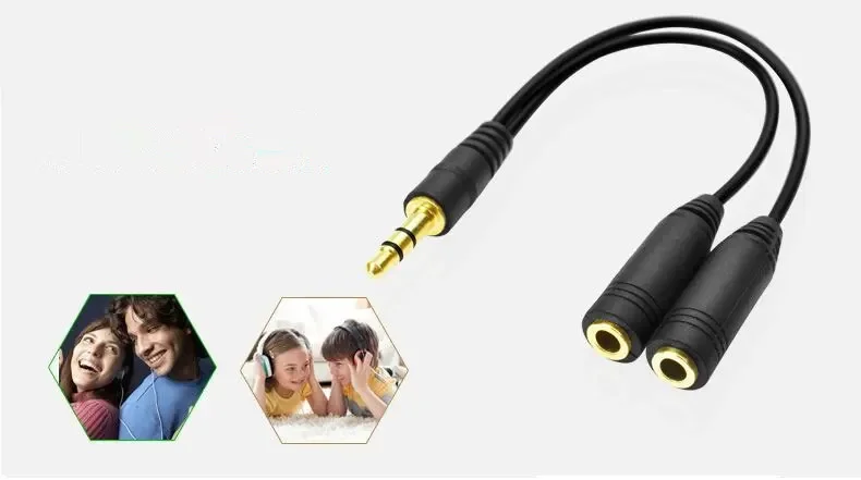 Headphone Splitter, 3.5mm Exte – Earphone Splitter Jack Bewertung und Preis