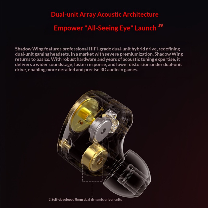 KZ Shadow Wing Earphone Wired  – Wired Earphone Mic Bewertung und Preis