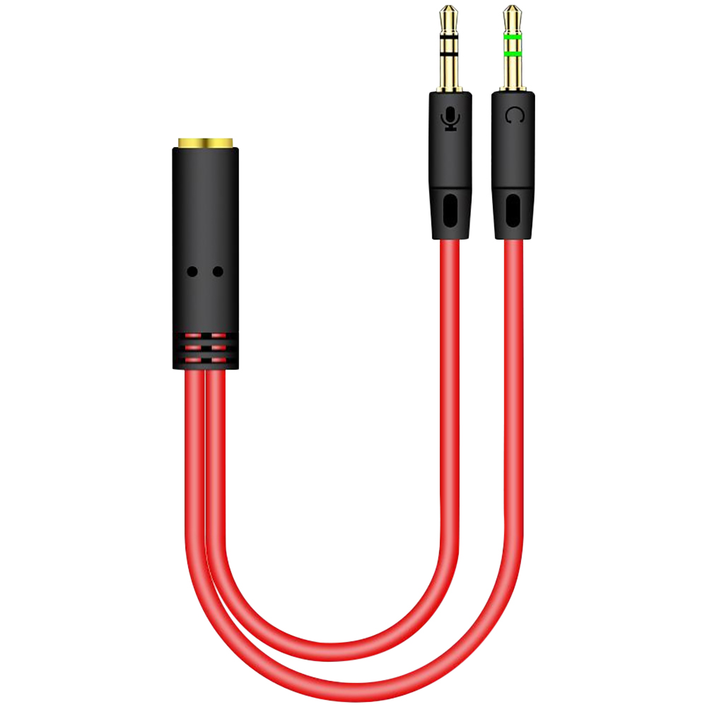 3.5mm Jack 2 Male To 1 Female  – Earphone Splitter Jack Bewertung und Preis