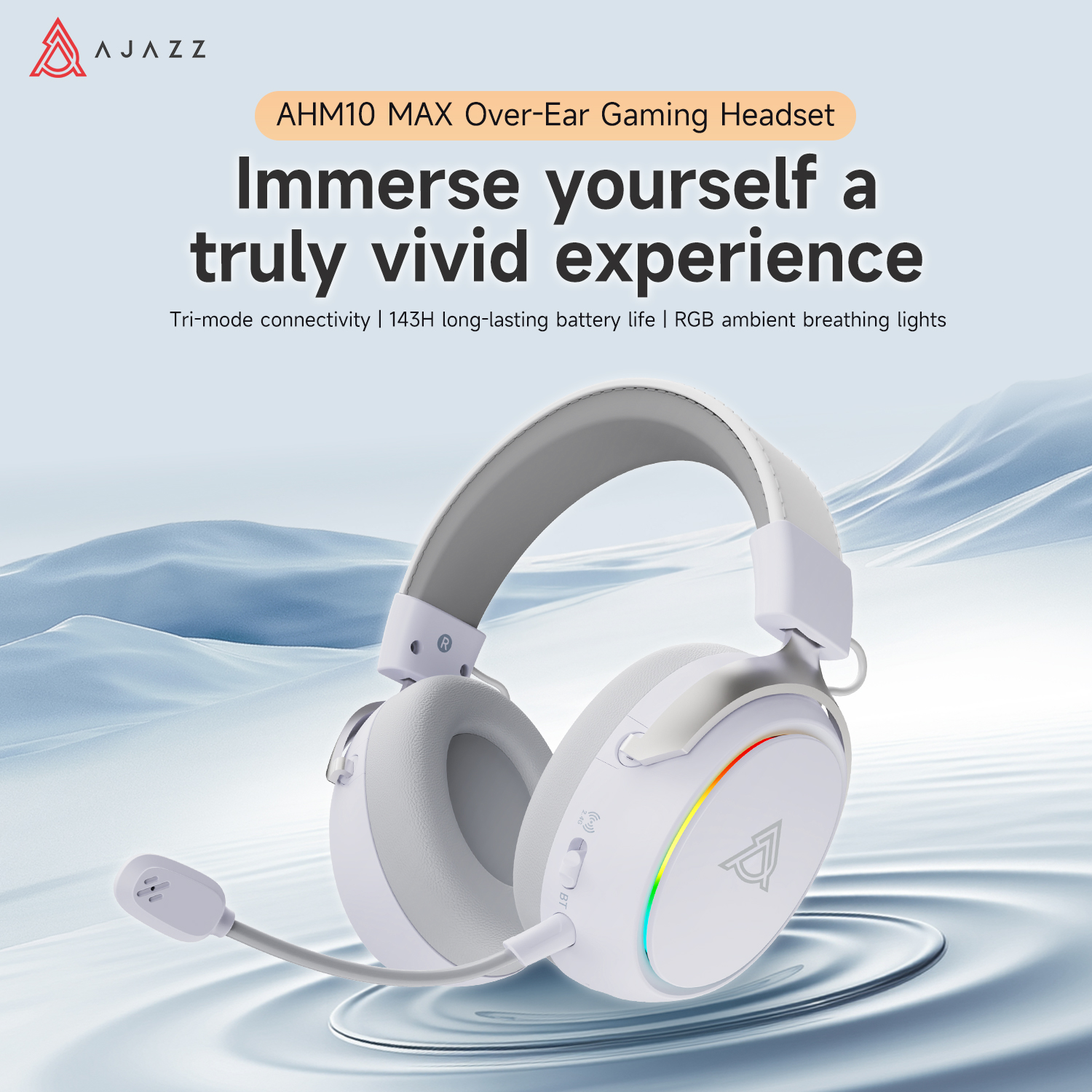 Ajazz AHM10 MAX Over-ear Gamin – Gaming Headset Rgb Bewertung und Preis