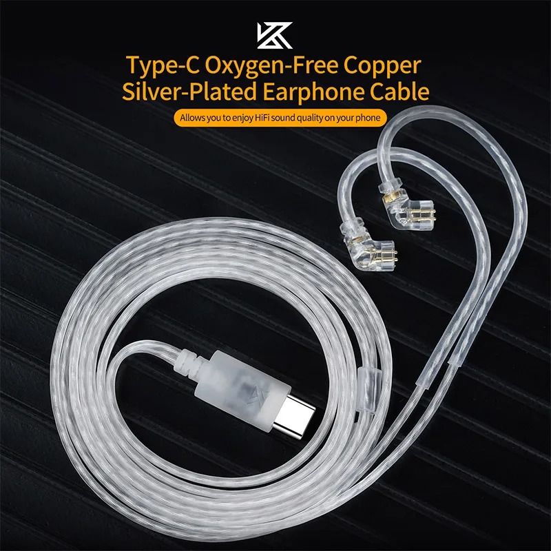 KZ Earphones Type-c 2PIN Cable – Wired Earphone Mic Bewertung und Preis