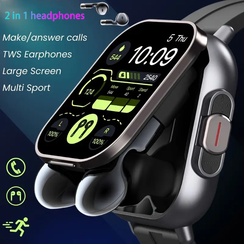 New TWS 2 in 1 Smart Watch wit – Earbuds Charging Case Bewertung und Preis