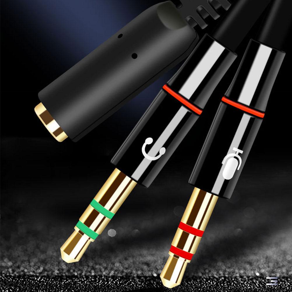 Headphone Microphone Audio Con – Audio Splitter Y Bewertung und Preis